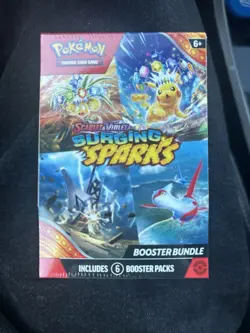 Pokemon TCG Surging Sparks Booster Bundle (6 Packs) Factory Sealed! - Image 1