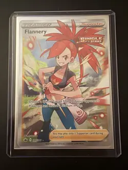 Pokemon Flannery Full Art Holo Sword & Shield Chilling Reign 191/198 NM - Image 1