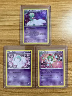 Pokemon Radiant Collection Holo Lot - Gardevoir, Kirlia & Ralts #RC8/#RC9/#RC10 - Image 1