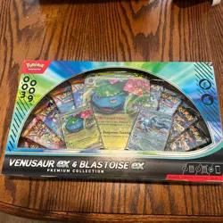 Pokemon Venusaur ex & Blastoise ex Premium Collection - Image 1