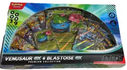 Venusaur ex Blastoise ex Premium Collection GameStop Exclusive - Pokemon TCG - Image 1
