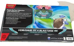 Venusaur ex Blastoise ex Premium Collection GameStop Exclusive - Pokemon TCG - Image 2
