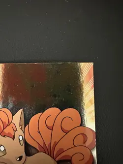 Pokemon Topps Series 1 Blue Logo Holo #37 Vulpix - Image 4