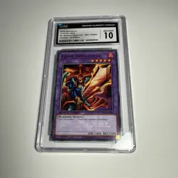 Yu-Gi-Oh! Flame Swordsman Speed Duel SBC1-ENB22 Common 1st Ed CGC 10 Gem MT - Image 2