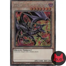 Yugioh Red-Eyes Black Dragon RA04-EN109 Platinum Secret Rare 1st Edition NM - Image 1