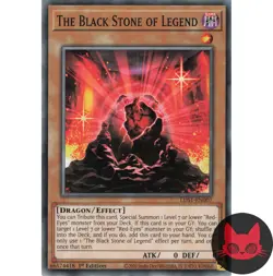 Yugioh The Black Stone of Legend LDS1-EN007 Common 1st Edition NM - Image 1