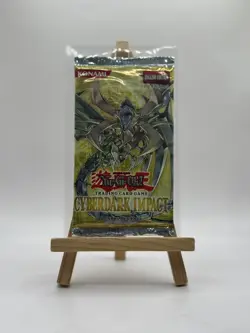 2006 Yu-Gi-Oh! Cyberdark Impact 1st Edition Booster Factory Sealed Pack - Image 1