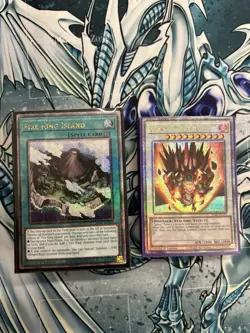 Yu-Gi-Oh! TCG Fire king & Jurrac Deck - Image 1