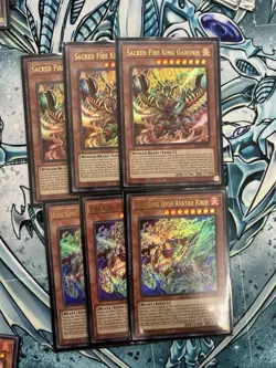 Yu-Gi-Oh! TCG Fire king & Jurrac Deck - Image 3
