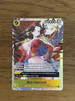 English One Piece CCG Boa Hancock SR OP14-112 The Azure Sea's Seven - Image 1