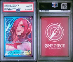 PSA 10 Vinsmoke Reiju Alt Art Wings of Captain OP06-42 One Piece Japanese Card - Image 2