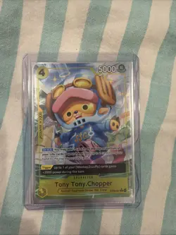 ONE PIECE ENGLISH ST Deck (EGGHEAD) Tony Tony Chopper ST29-007 C Alt Art NM - Image 1