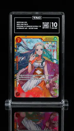 2023 ONE PIECE OP04-KINGDOMS OF INTRIGUE #118 NEFELTARI VIVI TAG 10 - Image 1