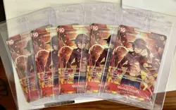 5x SEALED - One Piece TCG Monkey.D.Luffy Treasure Booster Promo - ST10-006 - Image 1
