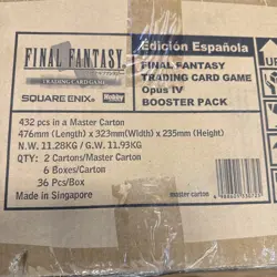 Final Fantasy Trading Card Game b Opus IV Edicion Espanol - master carton - Image 1