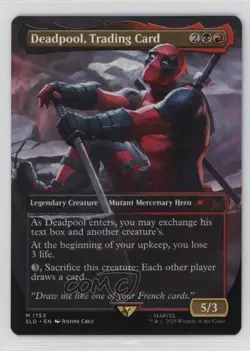 Marvel's Deadpool - Deadpool Trading Card Magic: Secret Lair Drop Series #1753 - Image 1