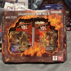 Bandai One Piece Card Game Illustration Box vol. 5, Brand New, Factory Sealed - Image 1