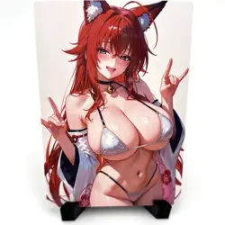 High School DxD Rias Gremory Sexy Anime Waifu Girl Lewd Goddess Story Art Card - Image 1