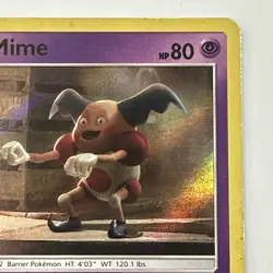 Mr. Mime 11/18 Rare Holo Card Detective Pikachu 2019 Pokemon TCG MP - Image 4