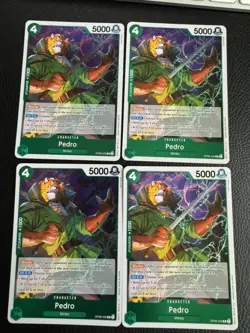 One Piece Card Game Pedro OP08-030 English Playset X4 - Image 1