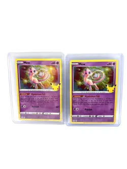 2 Mew 11/25 - Celebrations 25th Anniversary - Holo Rare - Pokemon TCG Cards!!! - Image 1