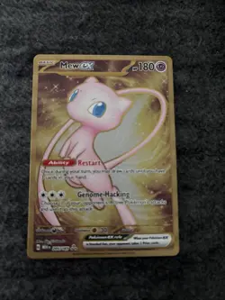 Pokemon TCG Mew EX 151 Gold Metal Promo Card 205/165 NM - Image 5