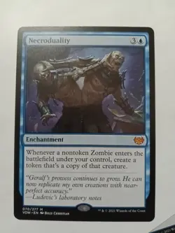MTG 1x Necroduality # 70 Innistrad: Crimson Vow Magic the Gathering Card x1 NM - Image 1