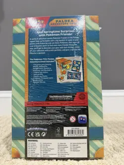 Pokemon Trading Card Game Paldea Adventure Chest SEALED 6 TCG Packs - Image 4