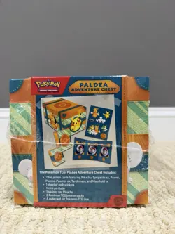 Pokemon Trading Card Game Paldea Adventure Chest SEALED 6 TCG Packs - Image 5
