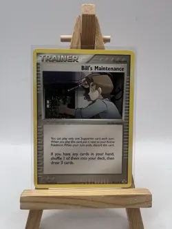 Bill's Maintenance 87/112 Pokemon Trading Card - EX FireRed & LeafGreen: LP - Image 1