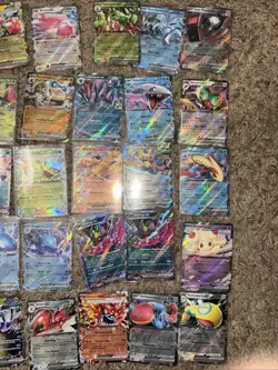 40+ Pokemon EX Cards Lot Okidogi Wugtrio Lucario Milotic Blaziken Zoroark Etc - Image 2