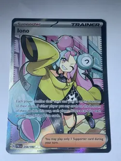 (Pre-Owned) NM Iono 254/193 SV02: Paldea Evolved - Pokemon Card - Image 2