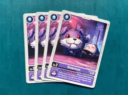 Bowmon BT17-006 Playset Secret Crisis Digimon Card Game x4 - Image 1