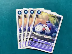 Bowmon BT14-006 Playset Blast Ace Digimon Card Game x4 - Image 1
