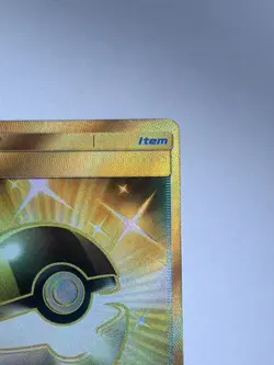 (Pre-Owned) NM Ultra Ball Gold Secret Rare Card 161/149 Sun and Moon Base Set - Image 5