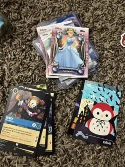 Disney Lorcana Bulk Lot Cards, commons and uncommon - Image 1