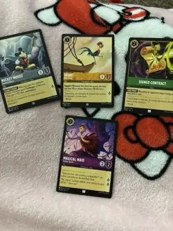 Disney Lorcana Bulk Lot Cards, commons and uncommon - Image 5
