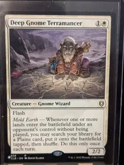 Deep Gnome Terramancer Commander Legends: Battle for Baldur's Gate Regular - Image 1