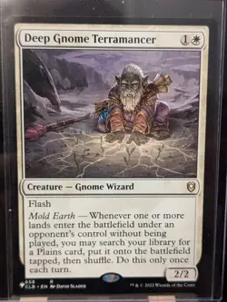 Deep Gnome Terramancer Commander Legends: Battle for Baldur's Gate Regular - Image 2