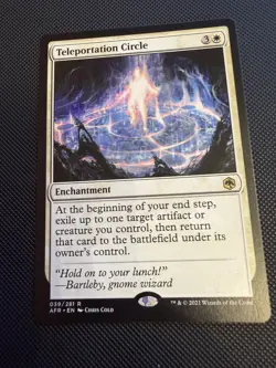 MTG ~ Teleportation Circle - Forgotten Realms ~ Near Mint - Image 1