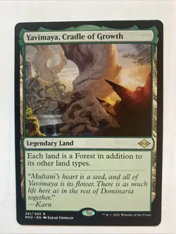 Yavimaya, Cradle of Growth Modern Horizons 2 Regular - Image 1