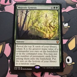 Majestic Genesis Commander Legends: Battle for Baldur's Gate Regular - Image 1