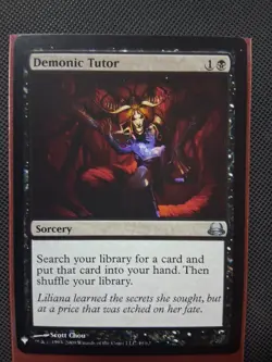 Demonic Tutor The List Reprints Regular - Image 1