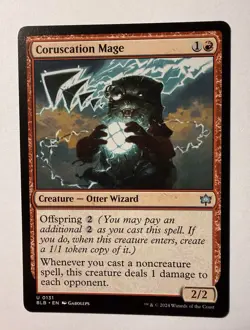 MTG Bloomburrow U Coruscation Mage #0131 - Image 1