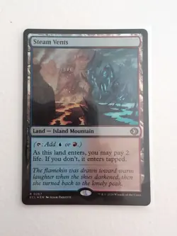 x1 Steam Vents - Foil R MTG Lorwyn Eclipsed M/NM, English - Image 1
