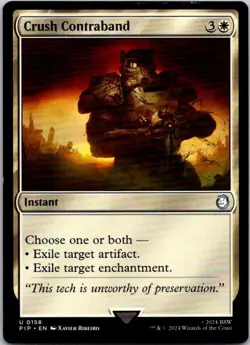 Magic the Gathering Crush Contraband Fallout Commander MTG Free Shipping! - Image 1