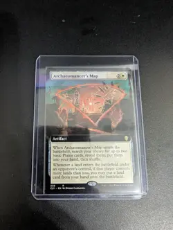 Archaeomancer's Map (Extended Art) Commander 2021 Regular mtg - Image 1
