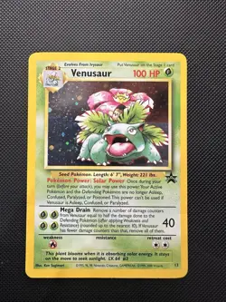 Pokemon TCG Venusaur Black Star Promo #13 WotC - Image 5