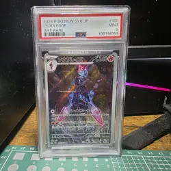2024 POKEMON JPN SV8-SUPER ELECTRIC BREAKER ART RARE #109 CERULEDGE PSA 9 - Image 1