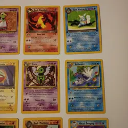 Pokemon 1st Edition Cards 16 Assorted Lot Black Diamond Gamefreak Collectibles - Image 4